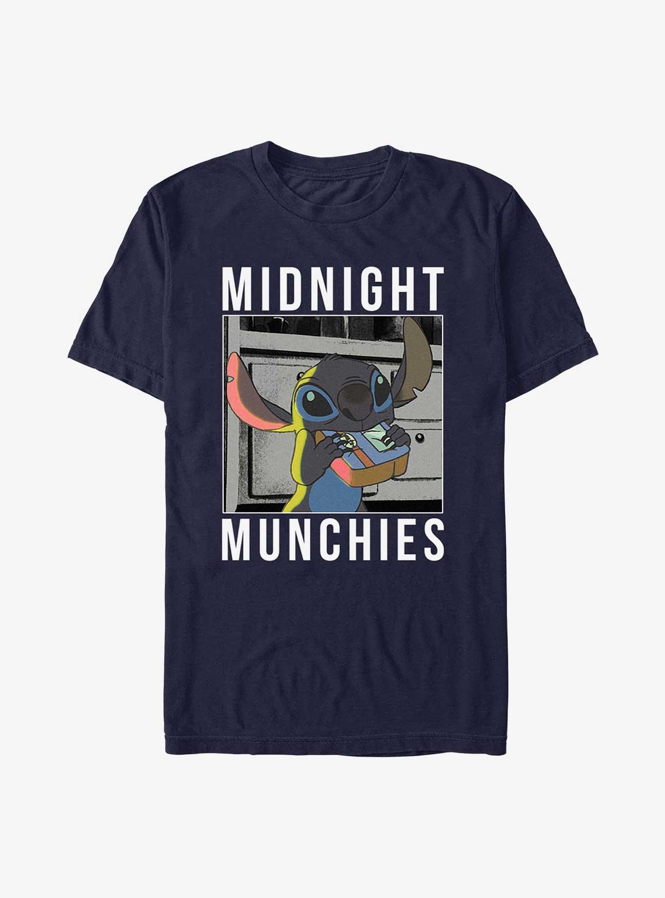 Disney Lilo & Stitch Midnight Munchies T-Shirt, NAVY, hi-res