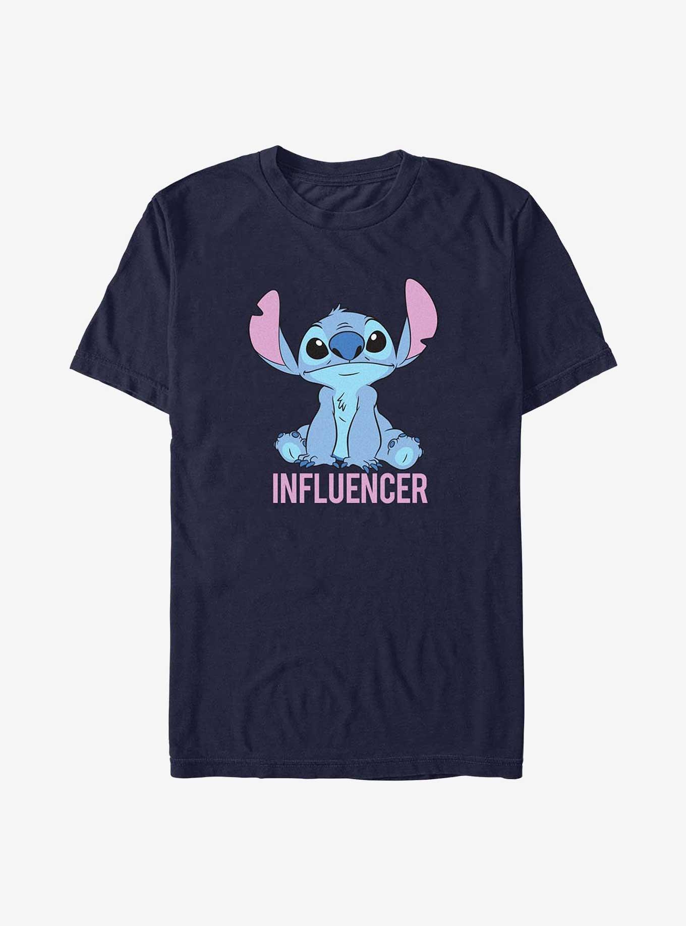 Disney Lilo & Stitch Stitch Influencer T-Shirt, , hi-res
