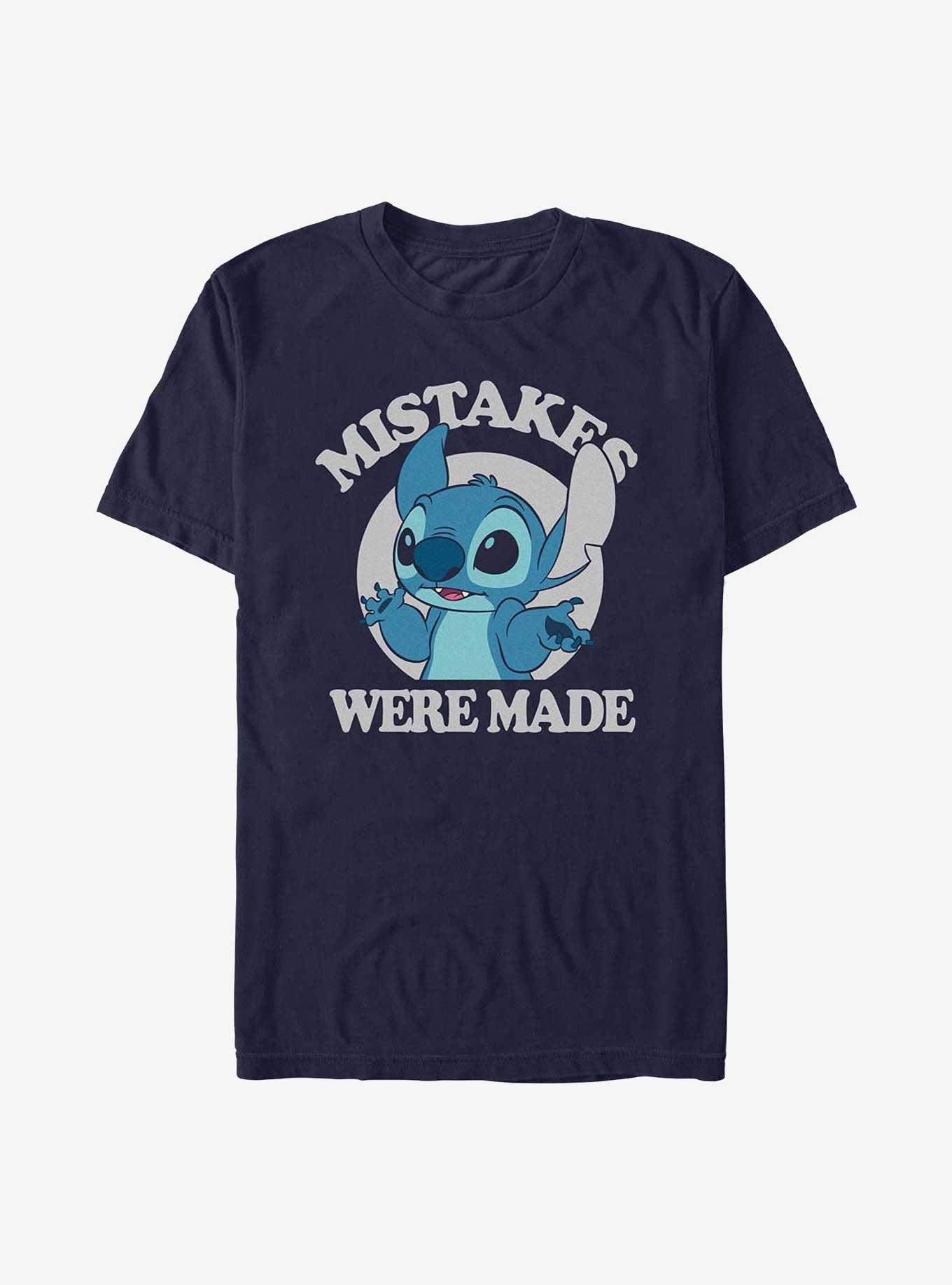 Disney Lilo & Stitch Mistakes Were Made T-Shirt, NAVY, hi-res