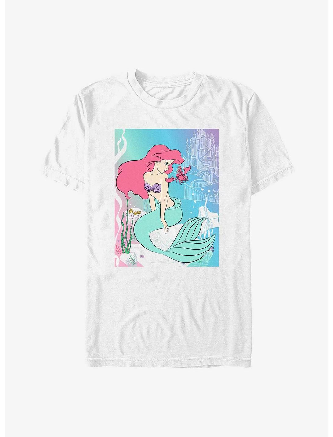 Disney The Little Mermaid Wandering Ariel T-Shirt, WHITE, hi-res