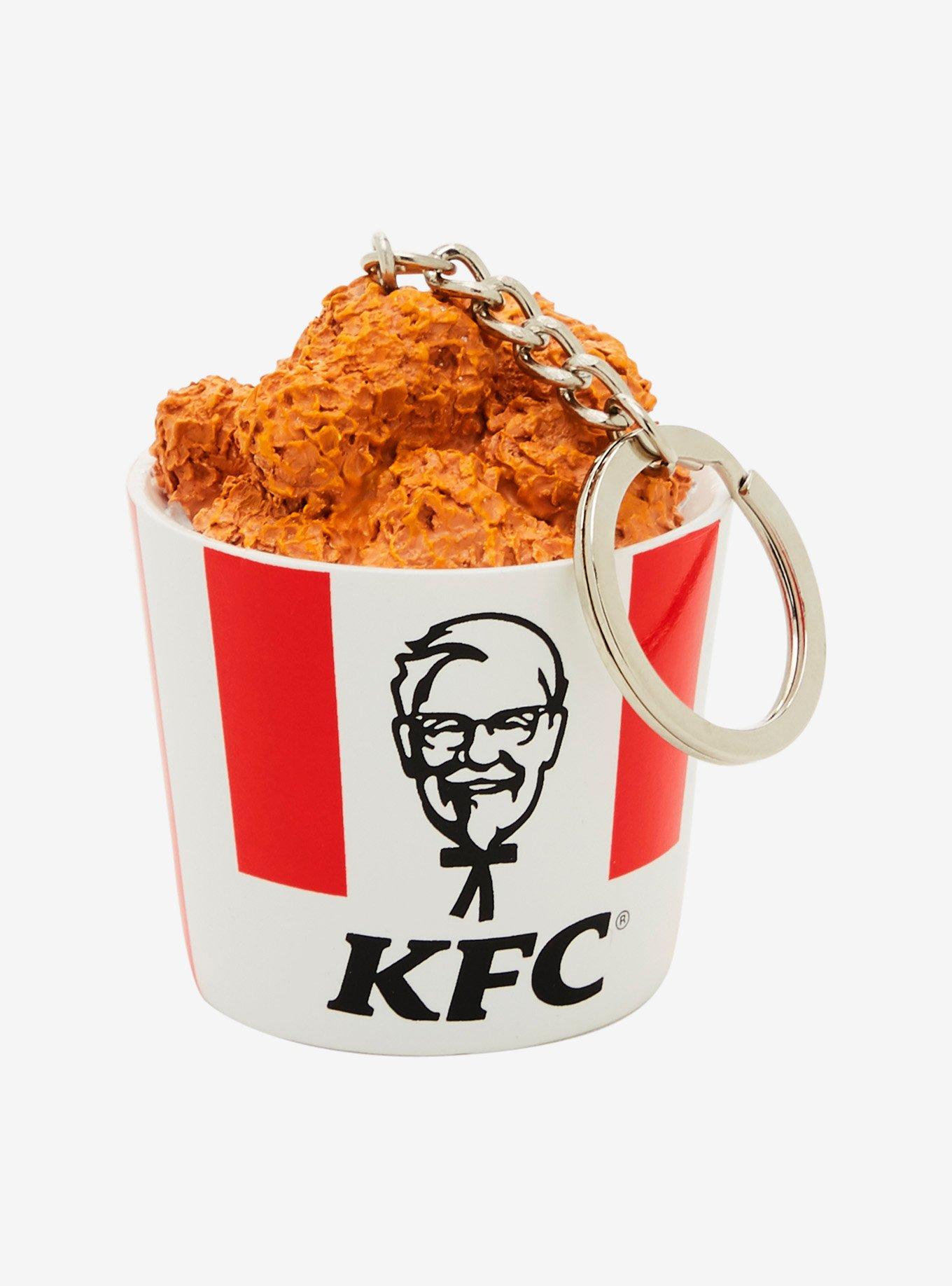 KFC Chicken Bucket Figural Keychain - BoxLunch Exclusive, , hi-res