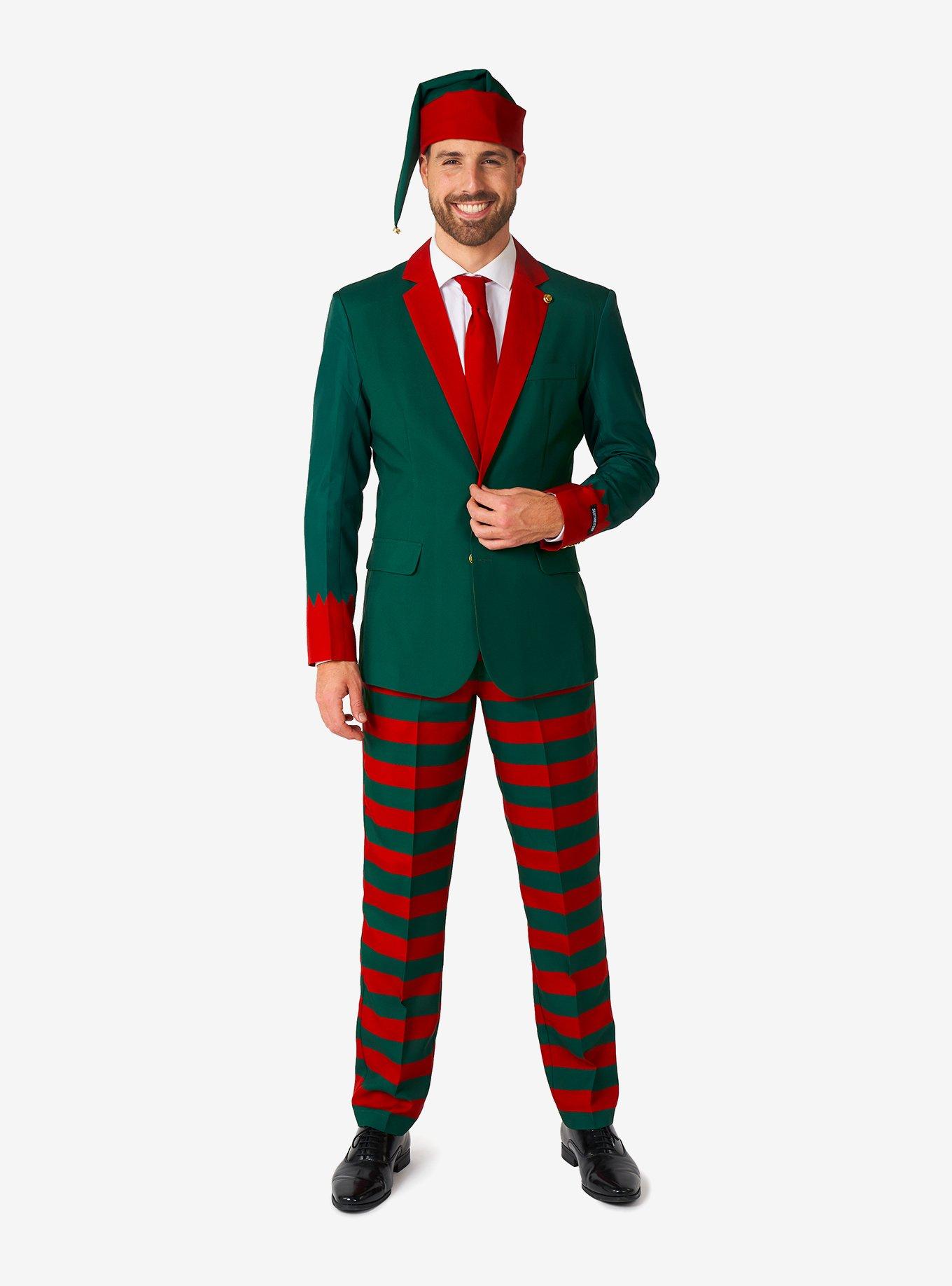 Santa's Elf Green Suit, , hi-res
