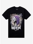 Lamb Of God Hooded Skeleton T-Shirt, BLACK, hi-res