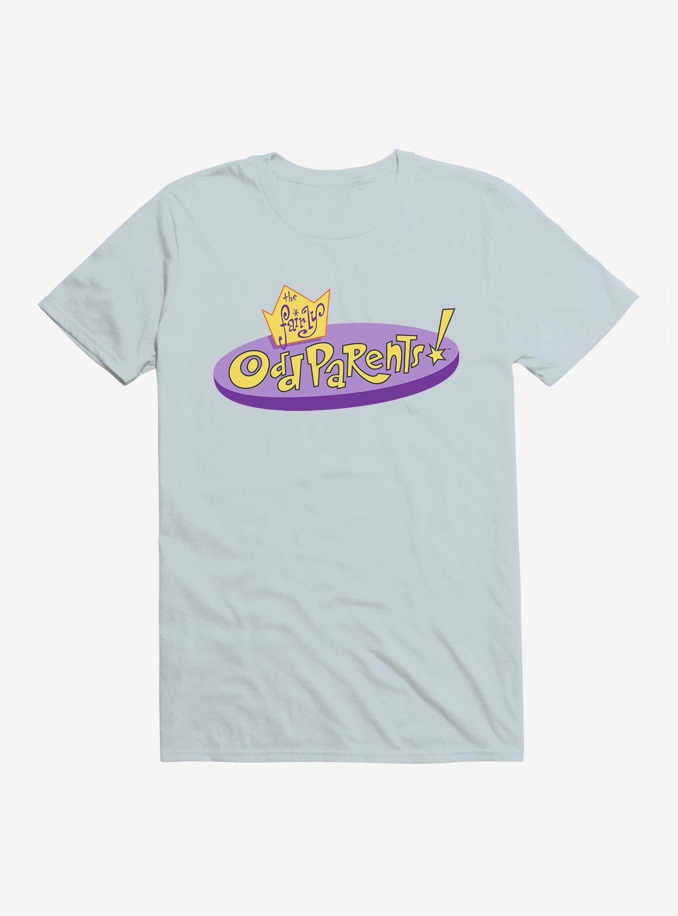 The Fairly OddParents Logo T-Shirt, LIGHT BLUE, hi-res