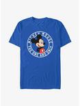 Disney Mickey Mouse One And Only Badge T-Shirt, ROYAL, hi-res