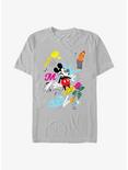 Disney Mickey Mouse Spazzin Out T-Shirt, SILVER, hi-res