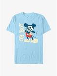 Disney Mickey Mouse & Friends Doodle Mickey T-Shirt, LT BLUE, hi-res