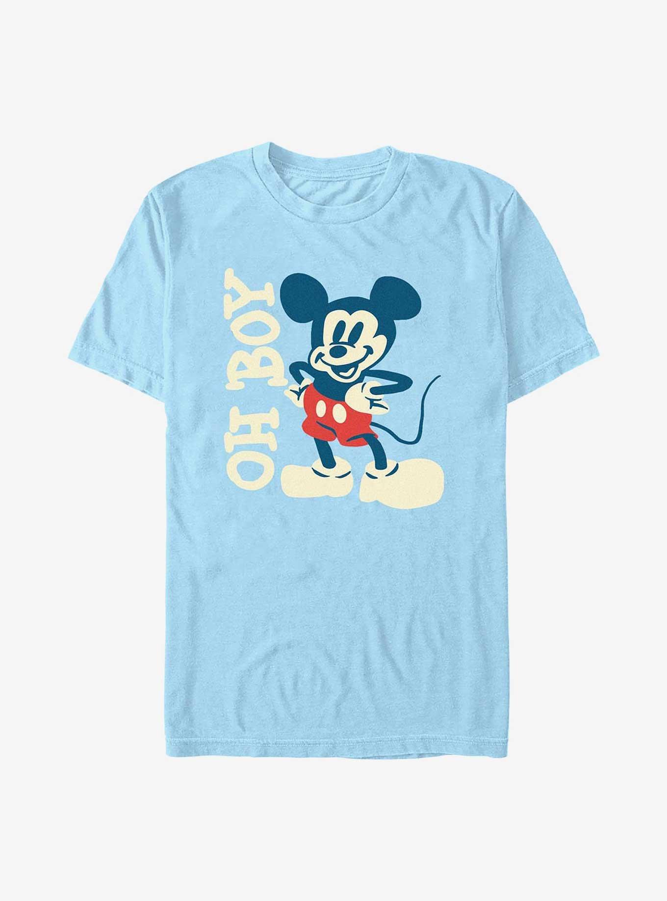 Disney Mickey Mouse & Friends Doodle Mickey T-Shirt, LT BLUE, hi-res