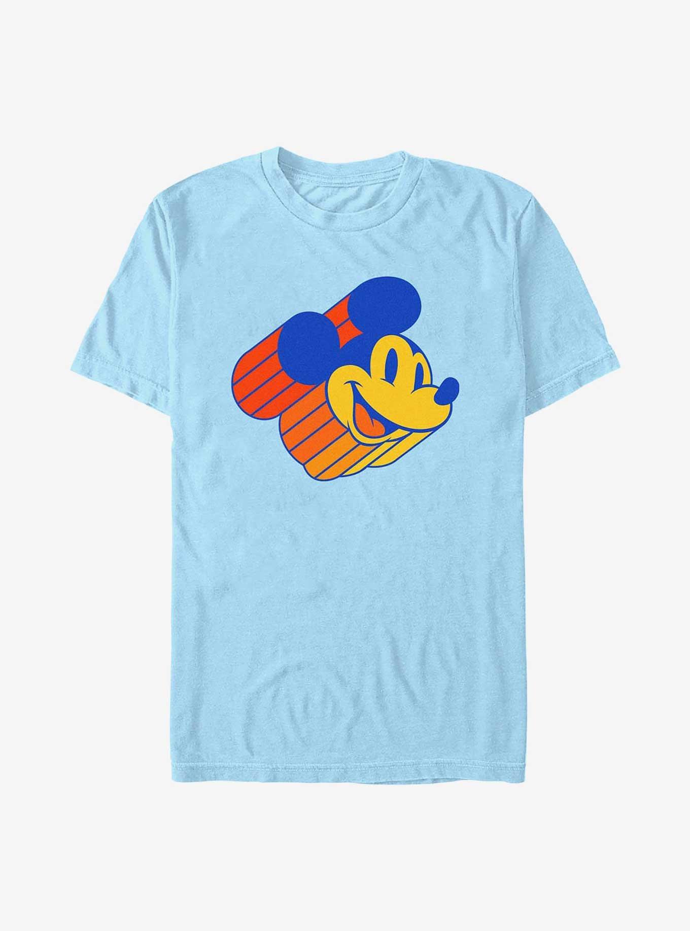 Disney Mickey Mouse Mickey Pop Head T-Shirt, LT BLUE, hi-res