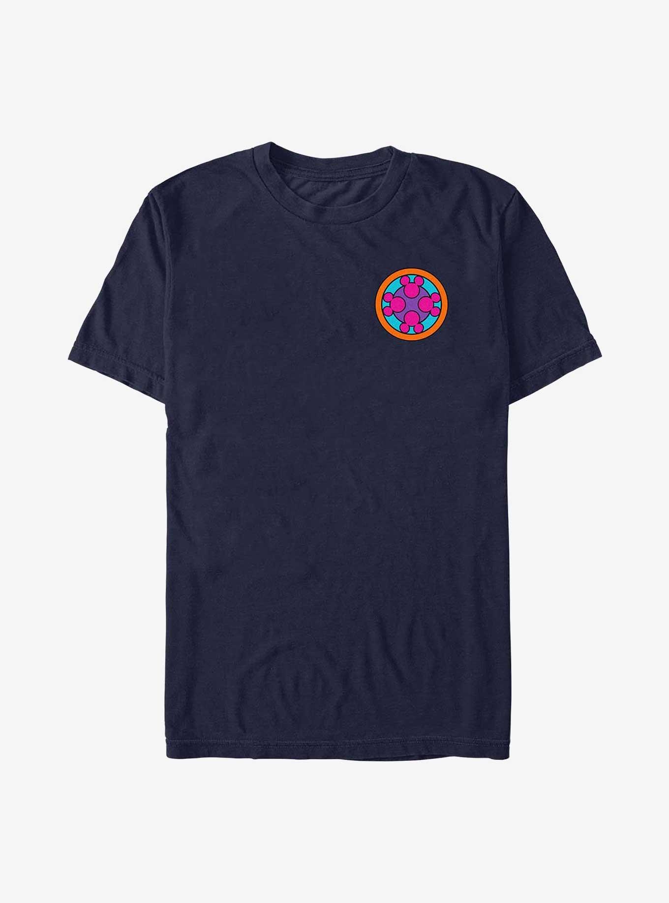 Disney Mickey Mouse & Friends Ear Badge T-Shirt, NAVY, hi-res