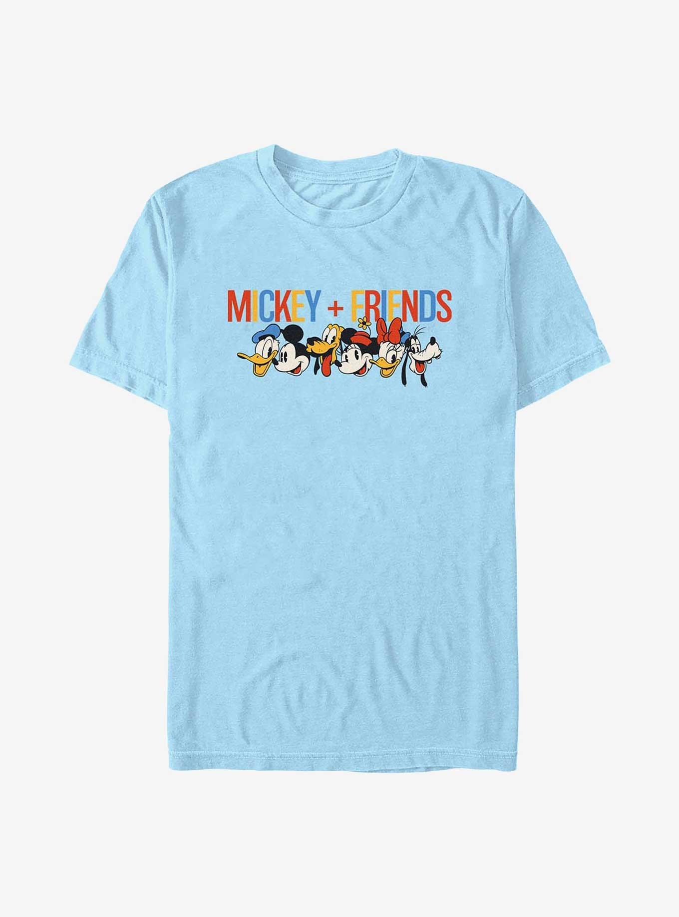 Disney Mickey Mouse Forever Friends Heads T-Shirt, , hi-res