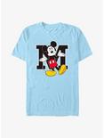 Disney Mickey Mouse Big M Mickey T-Shirt, LT BLUE, hi-res
