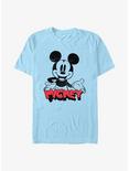 Disney Mickey Mouse Classic Oh Boy T-Shirt, LT BLUE, hi-res