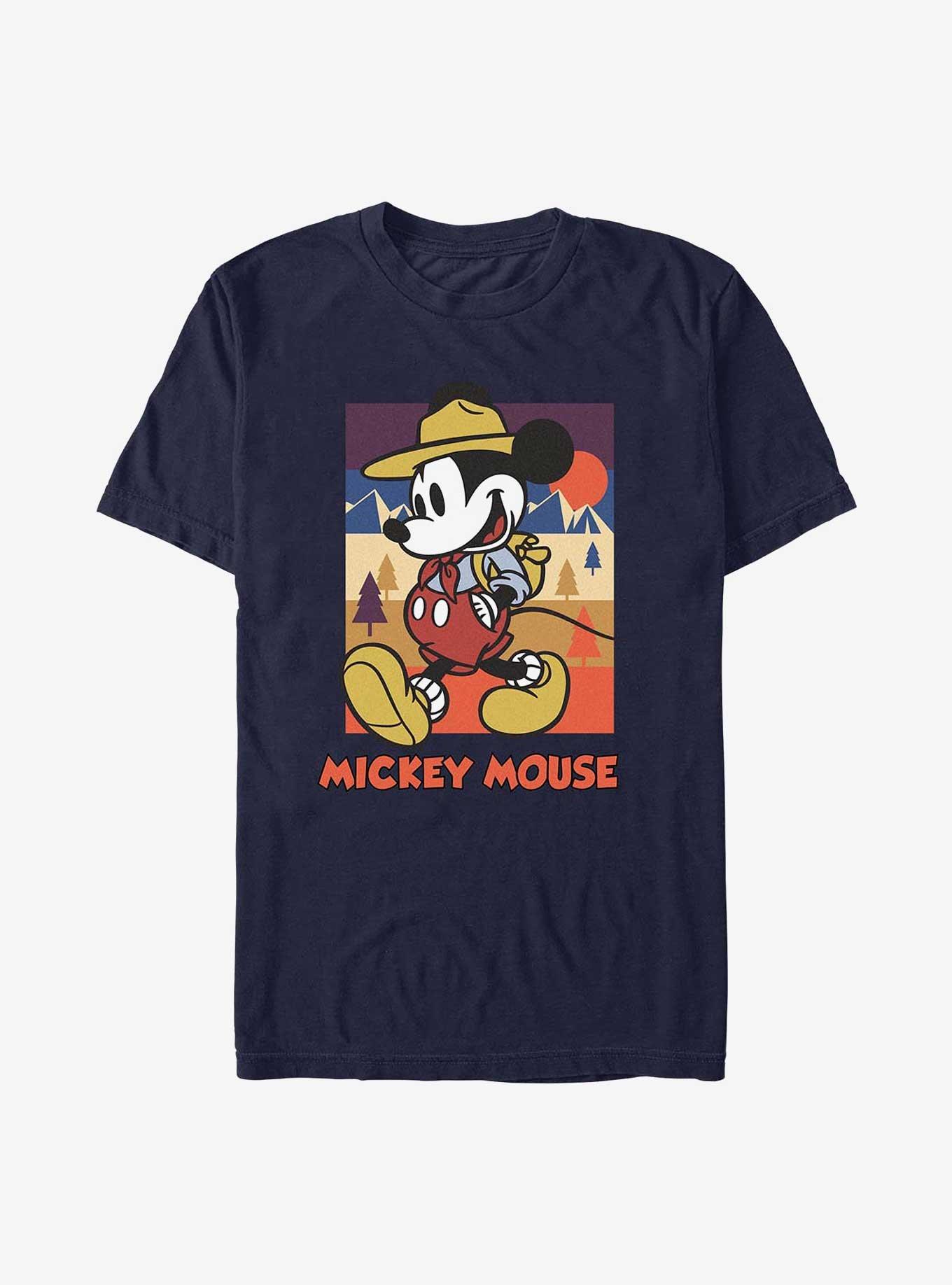 Disney Mickey Mouse Sunset Walking T-Shirt, , hi-res