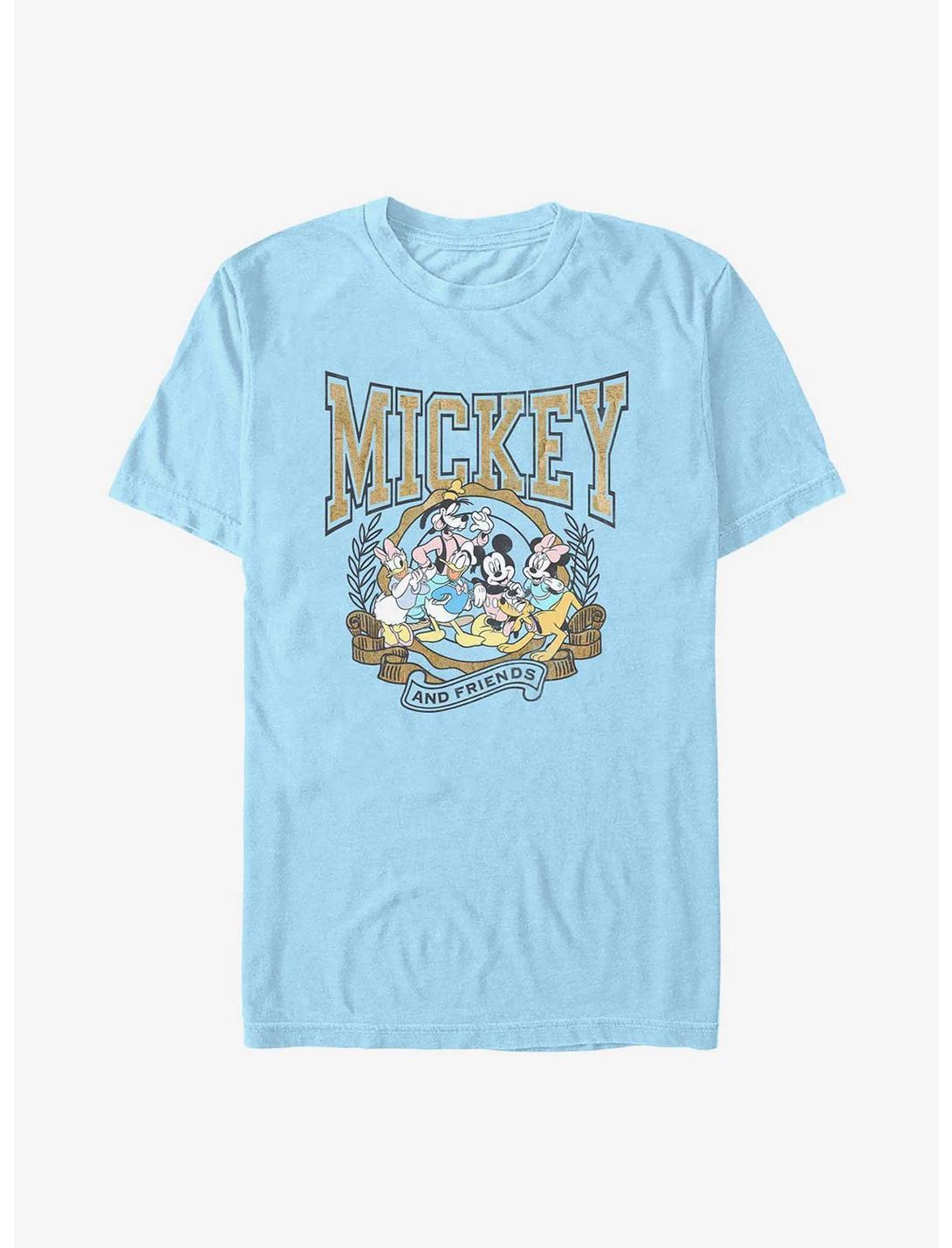 Disney Mickey Mouse Mickey And Friends Seal T-Shirt, LT BLUE, hi-res