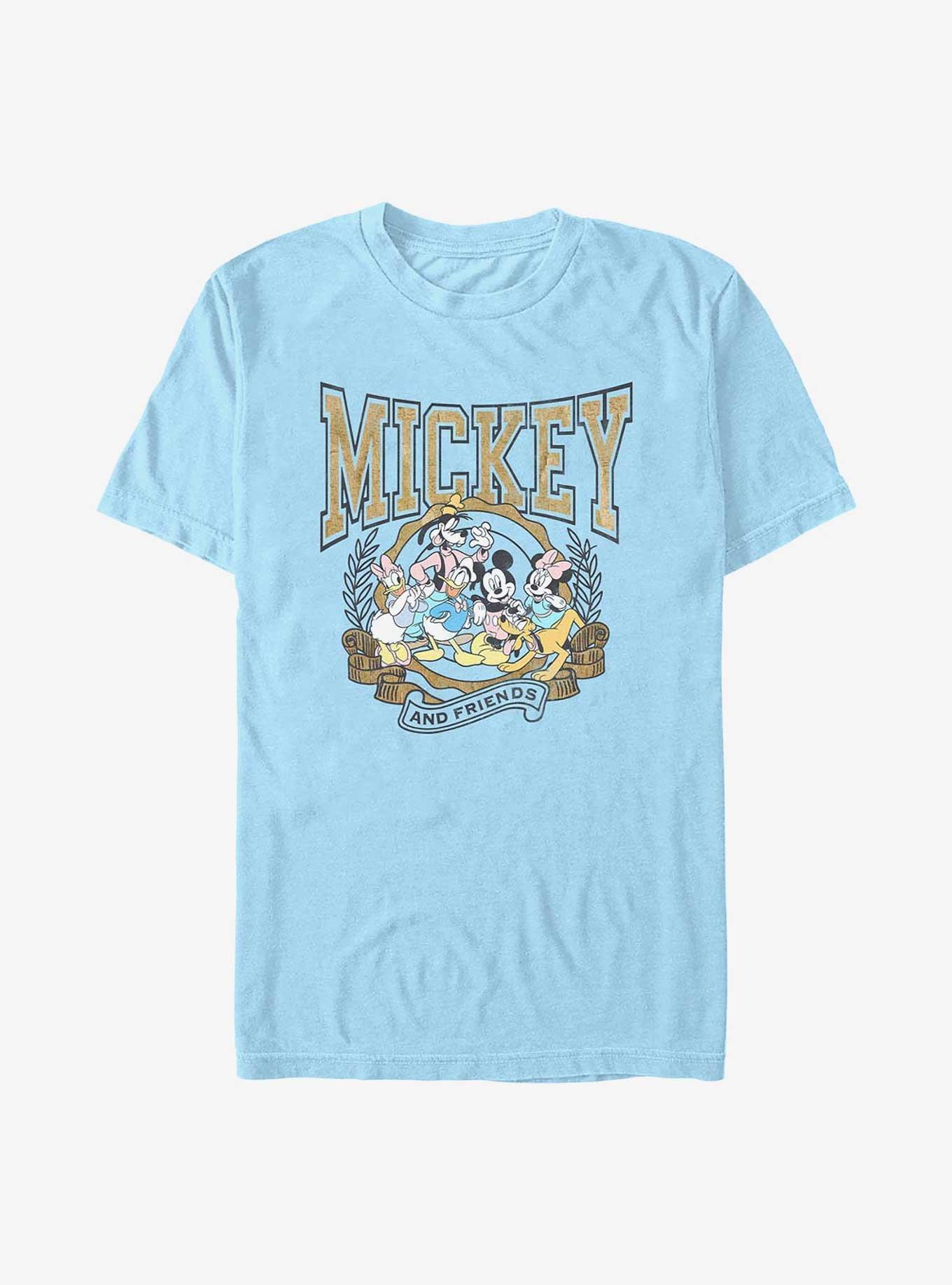 Disney Mickey Mouse Mickey And Friends Seal T-Shirt, LT BLUE, hi-res