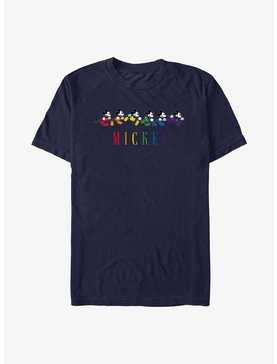 Disney Mickey Mouse Rainbow Steps T-Shirt, , hi-res