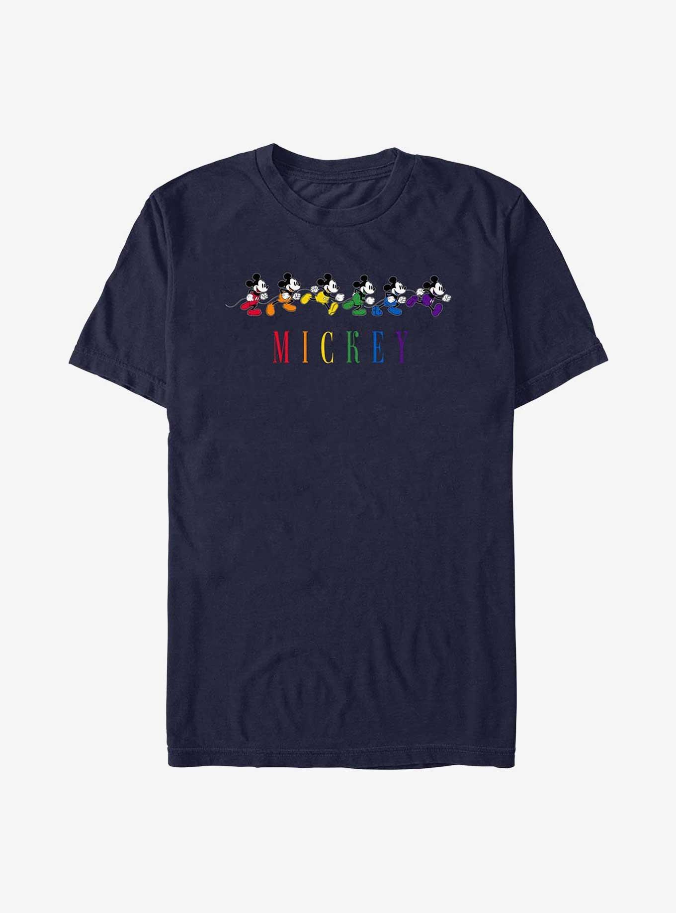 Disney Mickey Mouse Rainbow Steps T-Shirt, , hi-res