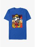 Disney Mickey Mouse Sunset Walking T-Shirt, ROYAL, hi-res