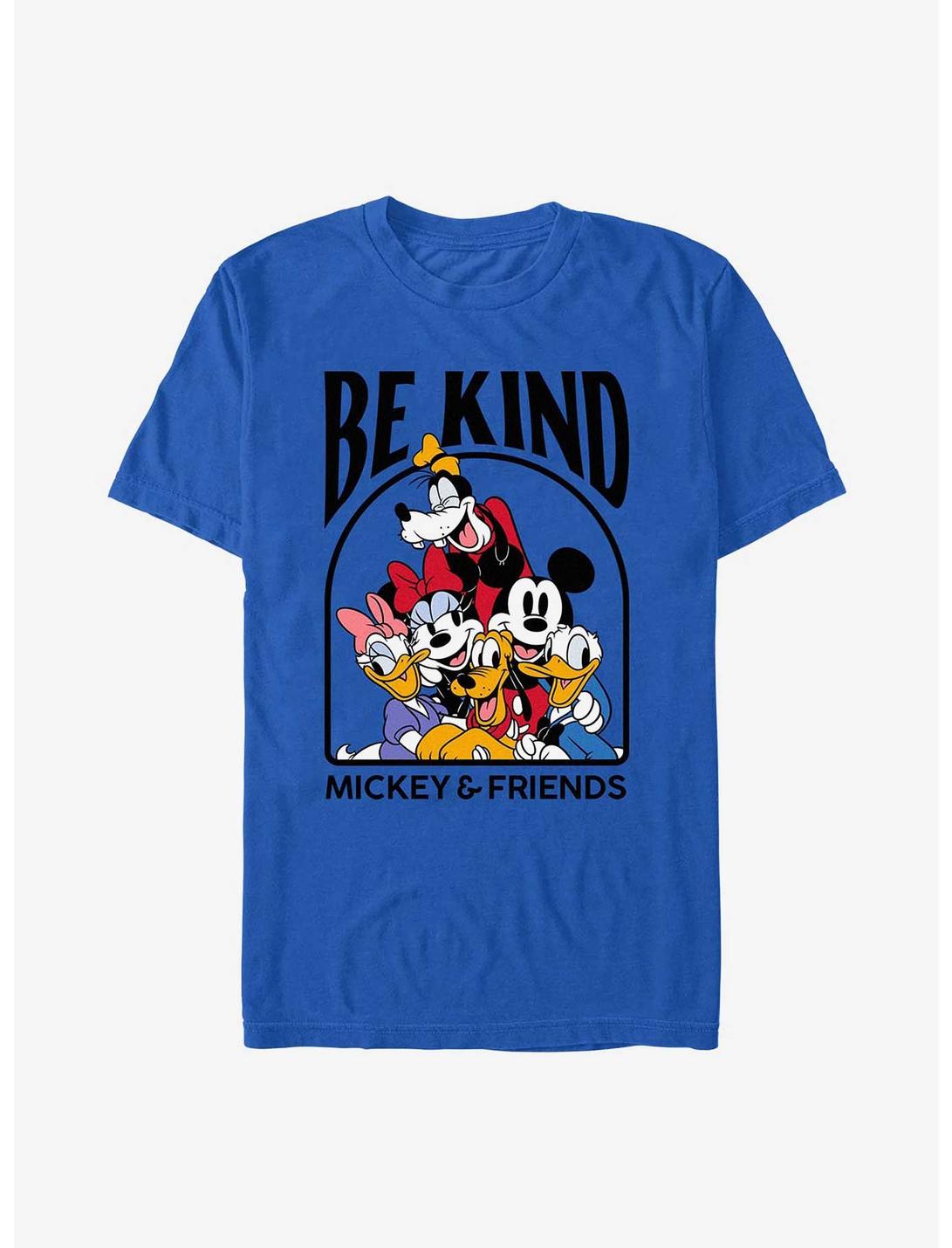 Disney Mickey Mouse Be Kind Mickey Friends T-Shirt, ROYAL, hi-res