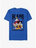 Disney Mickey Mouse Be Kind Mickey Friends T-Shirt, ROYAL, hi-res