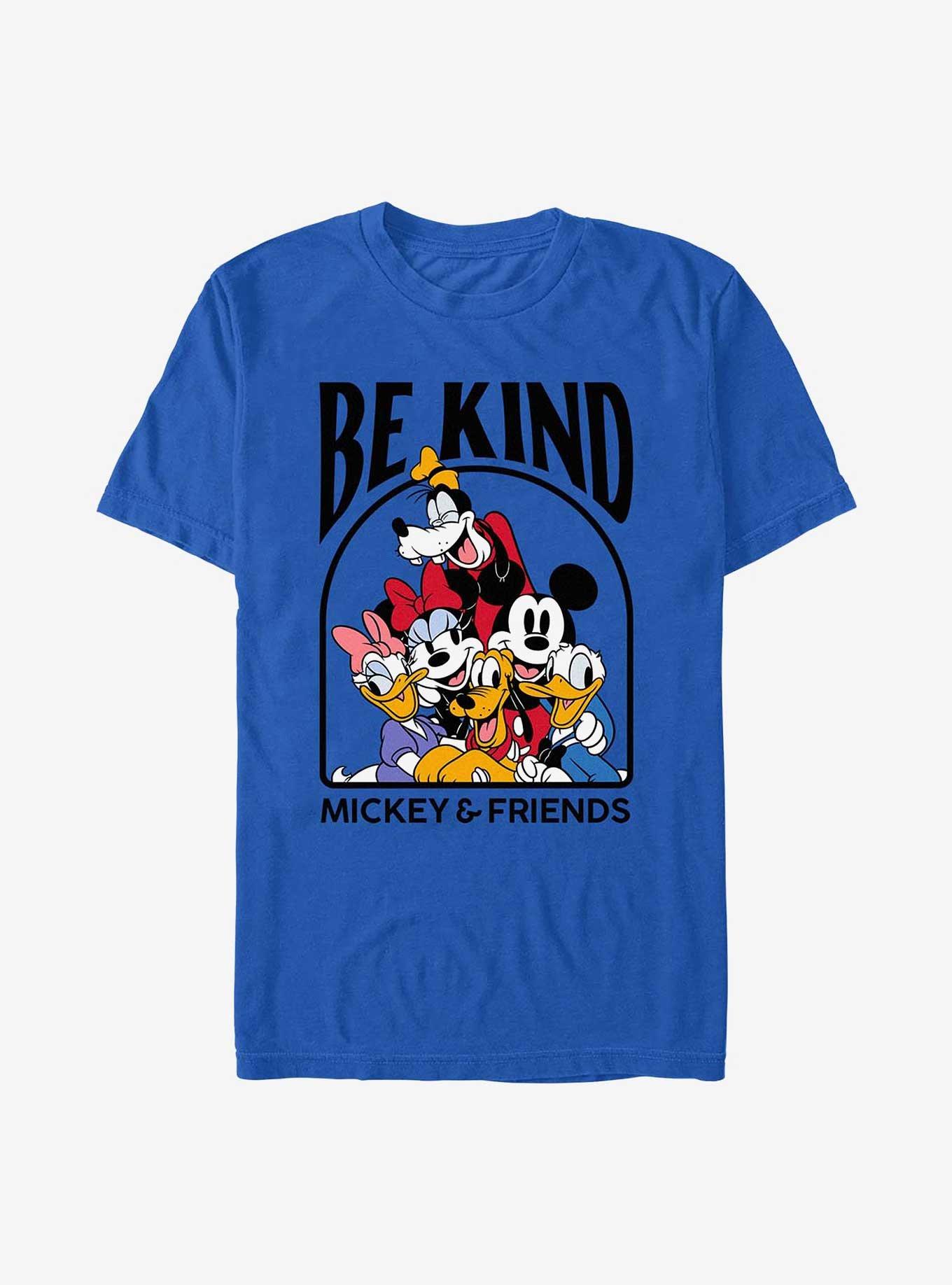 Disney Mickey Mouse Be Kind Mickey Friends T-Shirt, ROYAL, hi-res