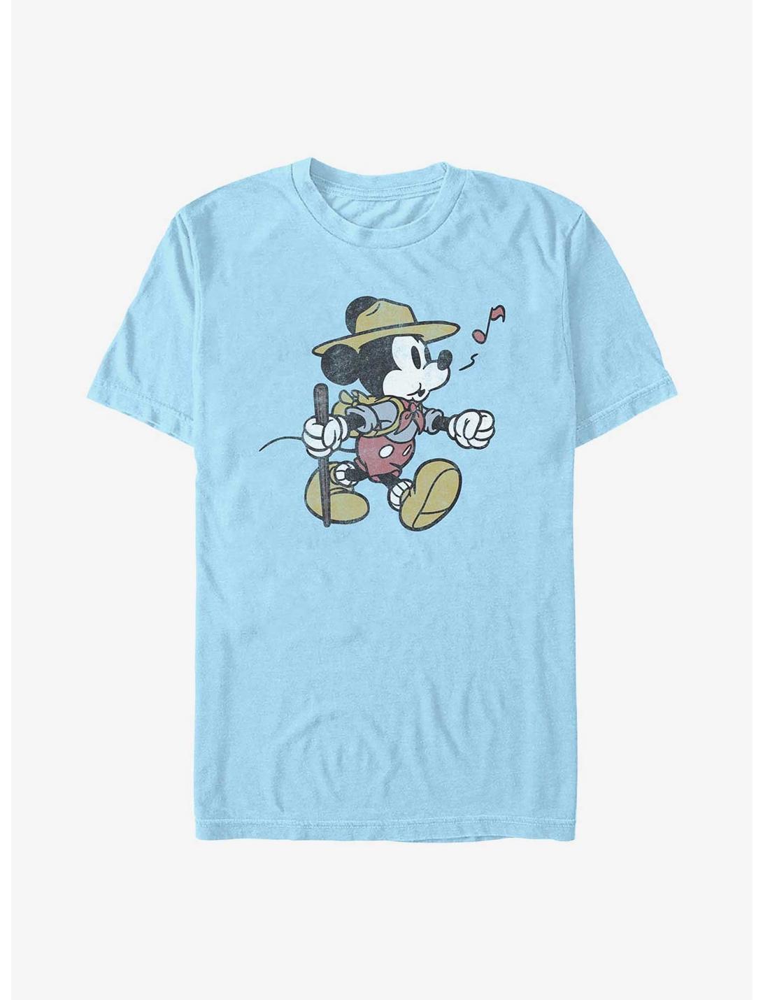 Disney Mickey Mouse Mickey Likes Hikes T-Shirt, LT BLUE, hi-res
