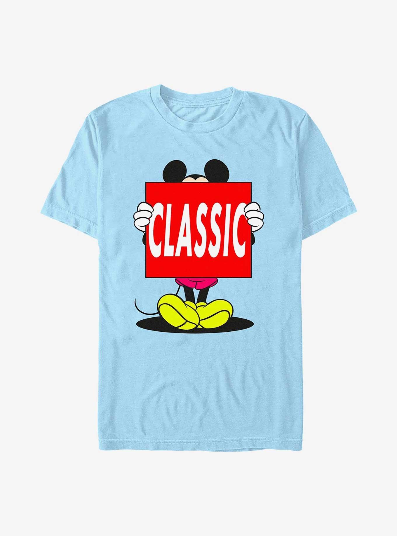 Disney Mickey Mouse Mickey Sign T-Shirt, LT BLUE, hi-res