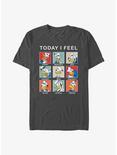 Disney Mickey Mouse Donald Today I Feel T-Shirt, CHARCOAL, hi-res