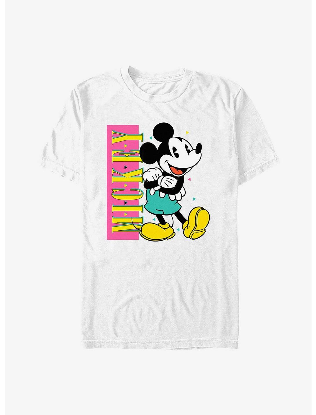 Disney Mickey Mouse 80 Mickey Name T-Shirt, WHITE, hi-res