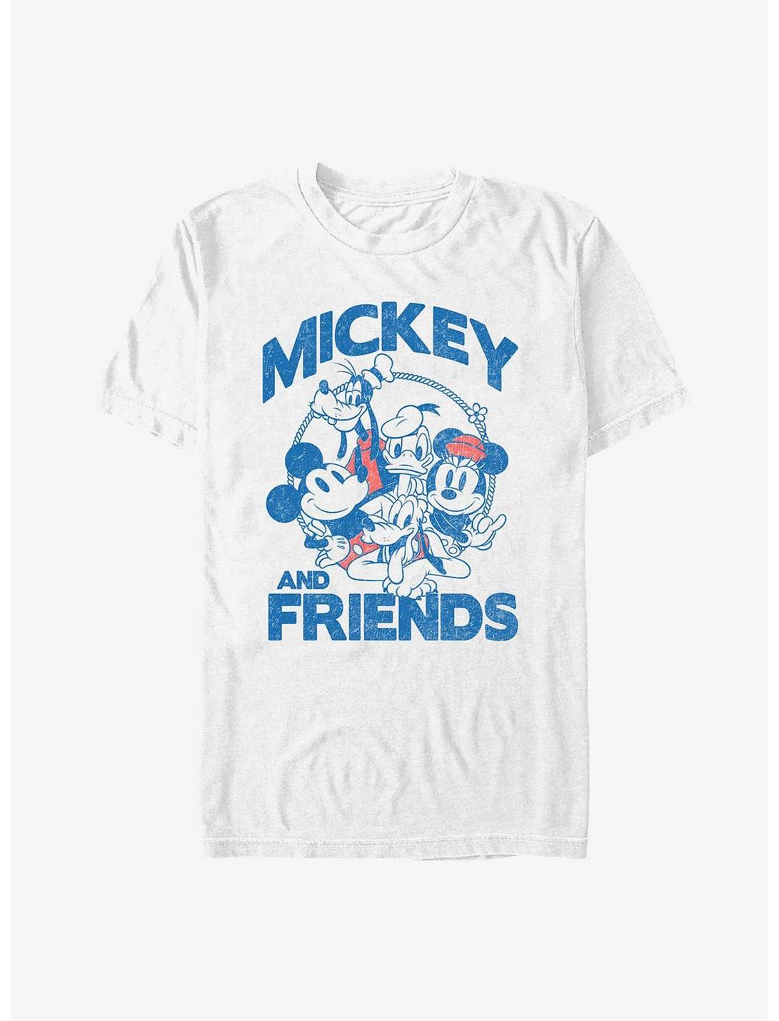 Disney Mickey Mouse Happy Campers T-Shirt, WHITE, hi-res