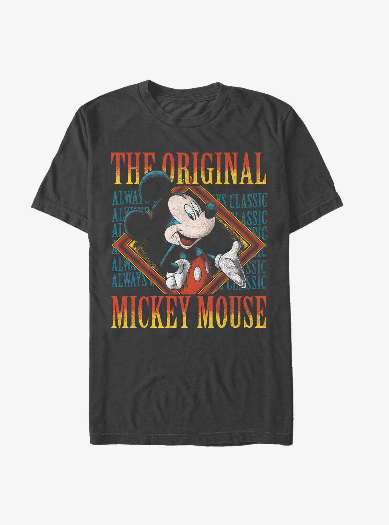 Disney Mickey Mouse Vintage Original T-Shirt, CHARCOAL, hi-res