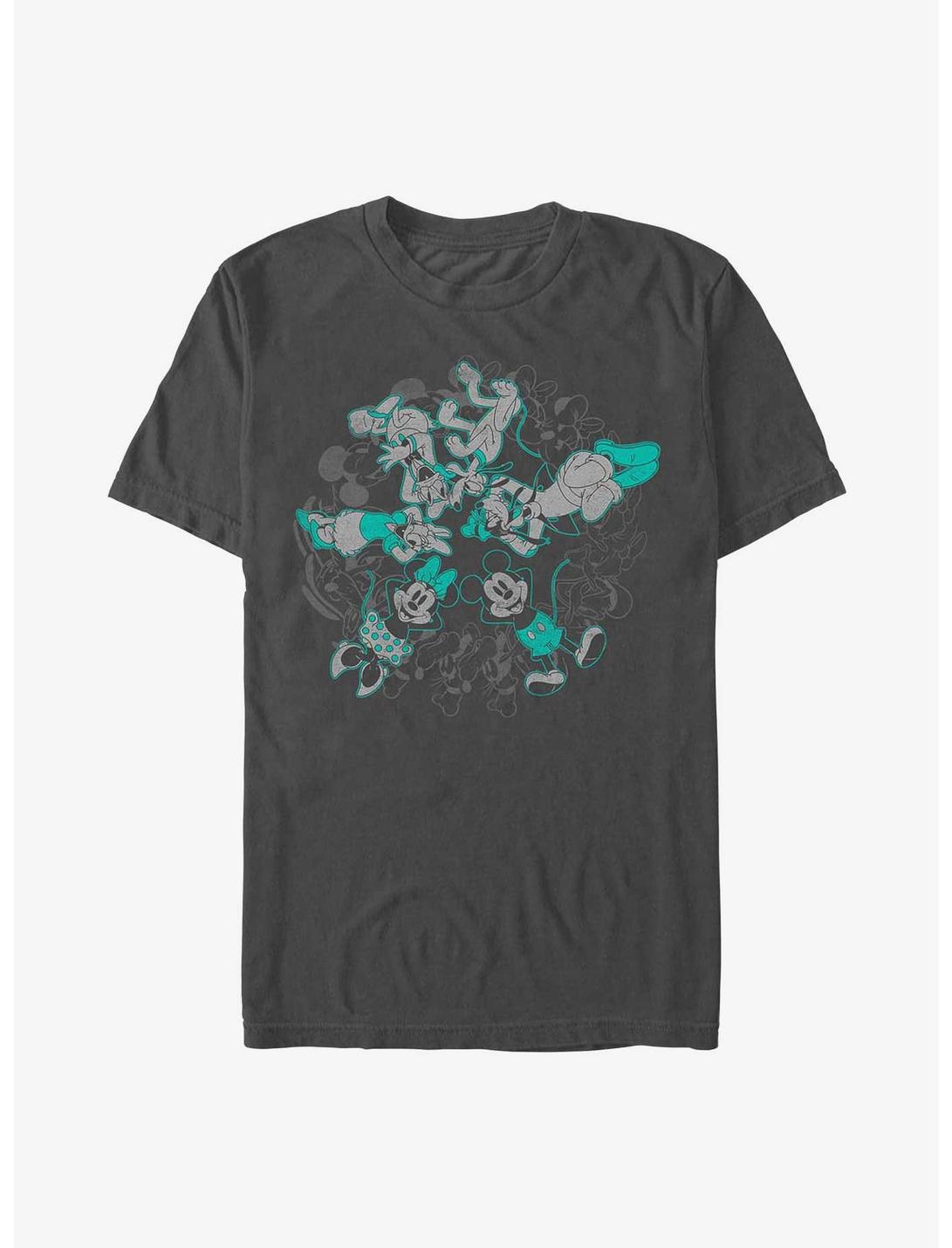Disney Mickey Mouse Six All Around T-Shirt, CHARCOAL, hi-res