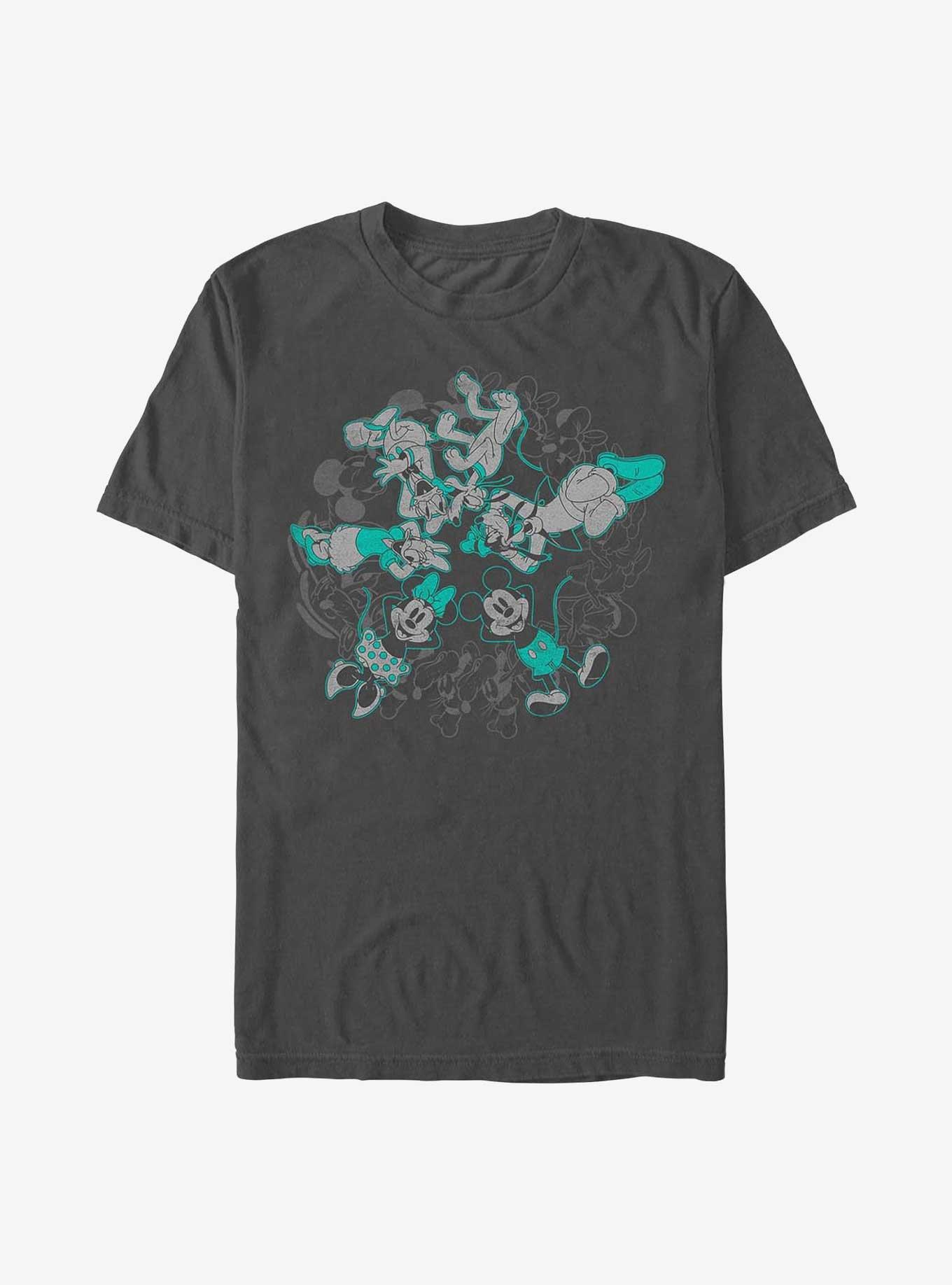 Disney Mickey Mouse Six All Around T-Shirt, CHARCOAL, hi-res