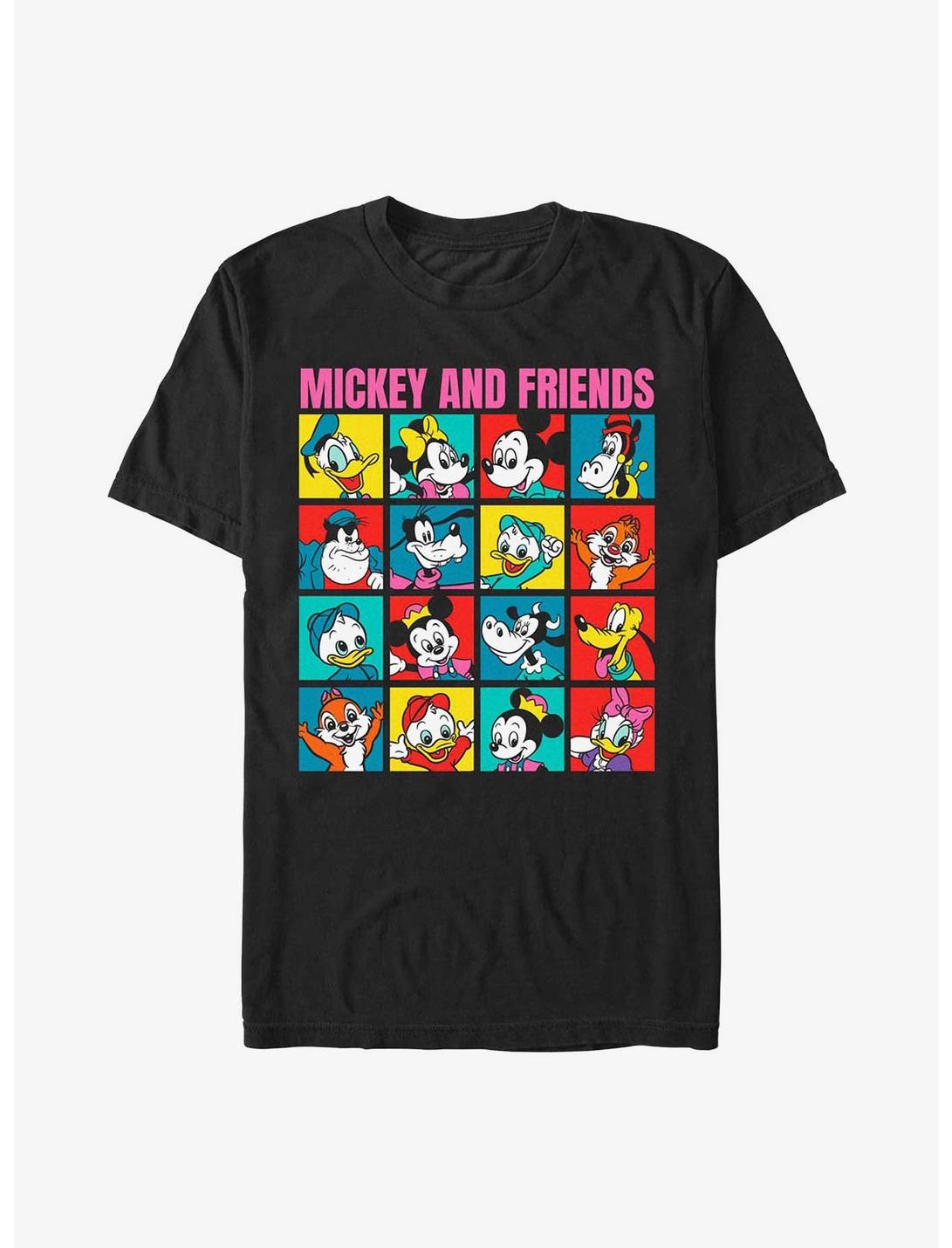 Disney Mickey Mouse Mickey Old Friends T-Shirt, BLACK, hi-res