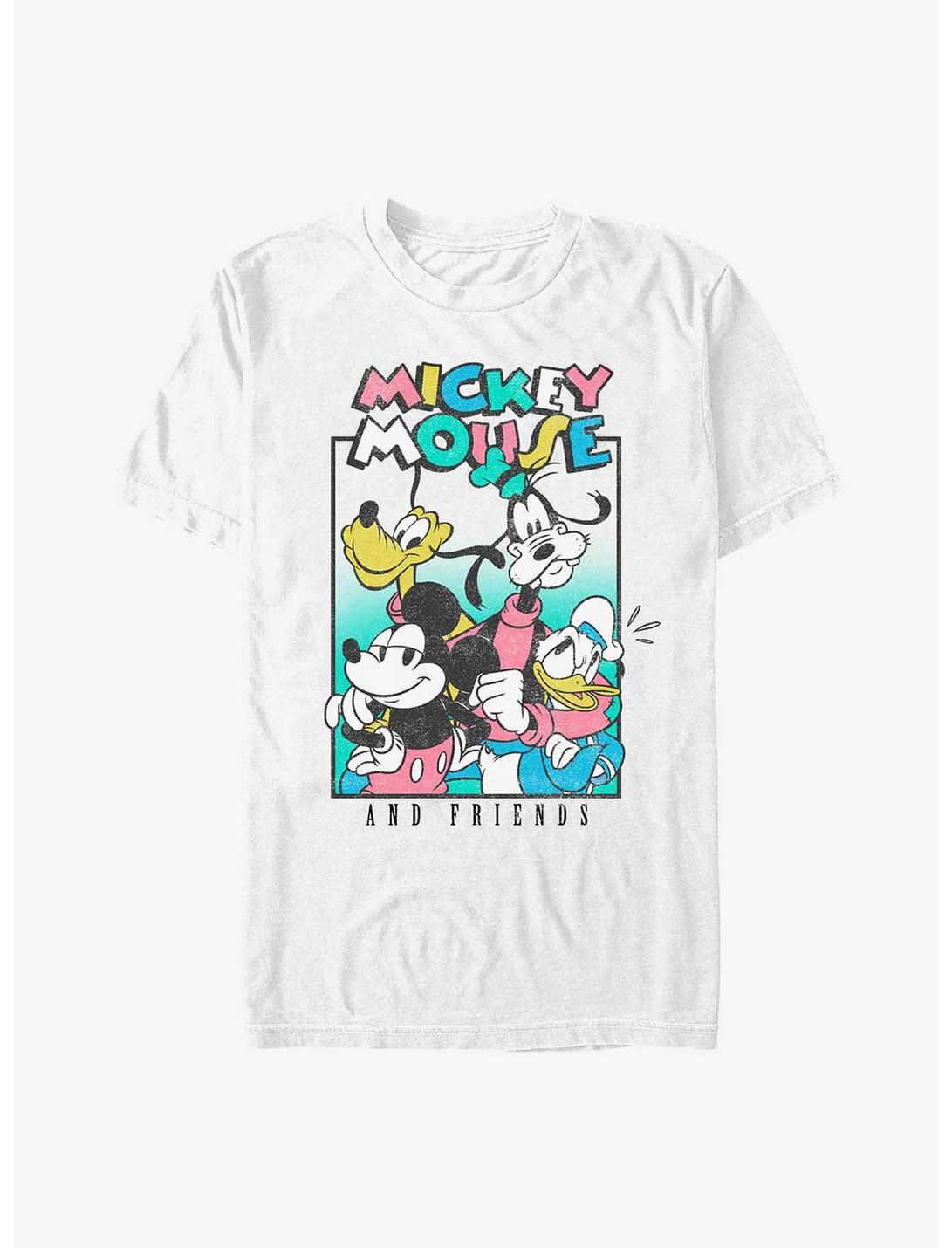 Disney Mickey Mouse Box Group T-Shirt, WHITE, hi-res