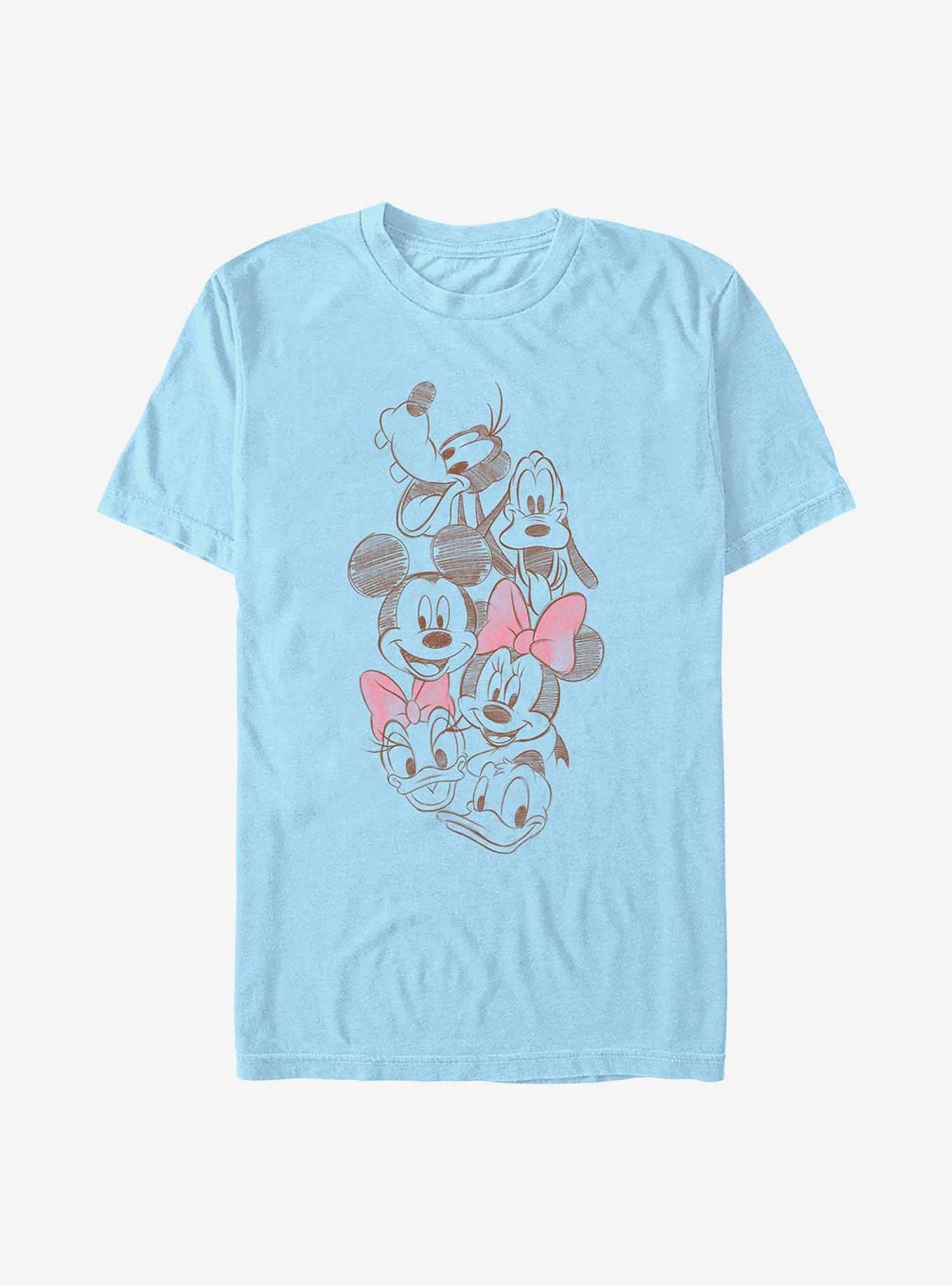 Disney Mickey Mouse Best Team T-Shirt, LT BLUE, hi-res