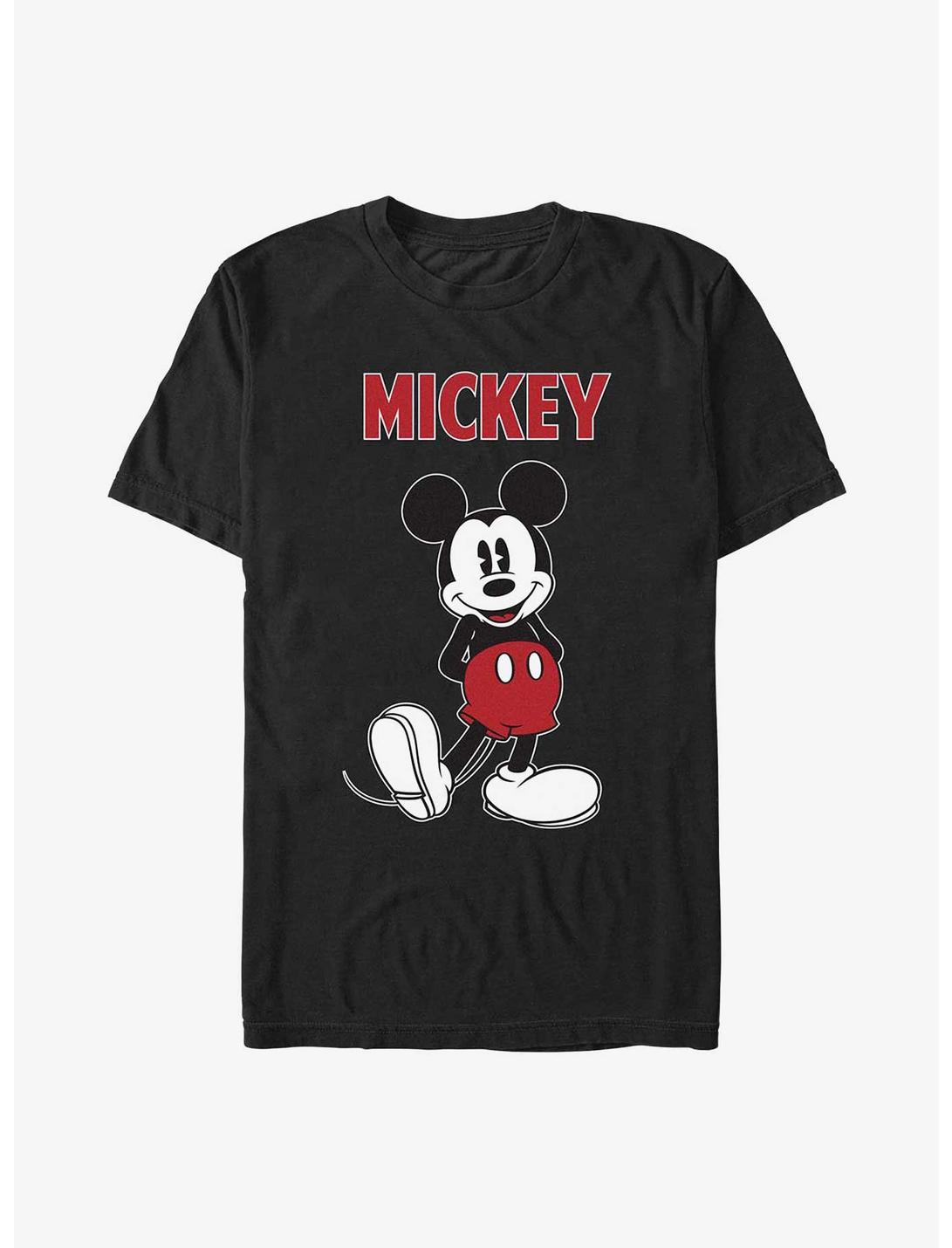 Disney Mickey Mouse Mickey Stand T-Shirt, BLACK, hi-res
