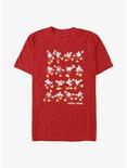 Disney Mickey Mouse Tiny Dancers T-Shirt, RED, hi-res