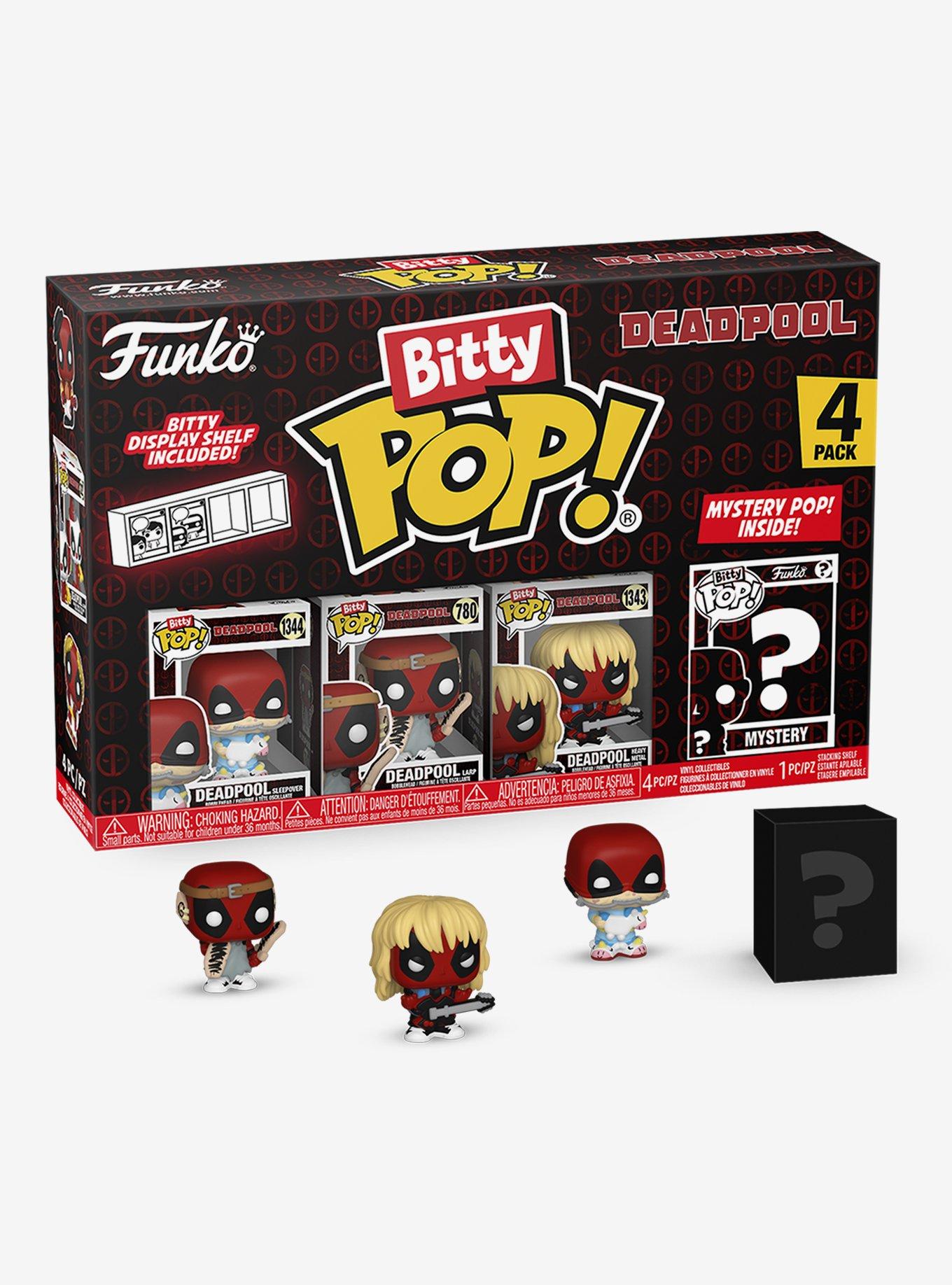 Funko Bitty Pop! Marvel Deadpool Sleepover Blind Box Mini Vinyl Figure Set, , hi-res