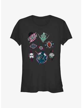 Star Wars Year of the Dark Side Bomber Patches Girls T-Shirt, , hi-res