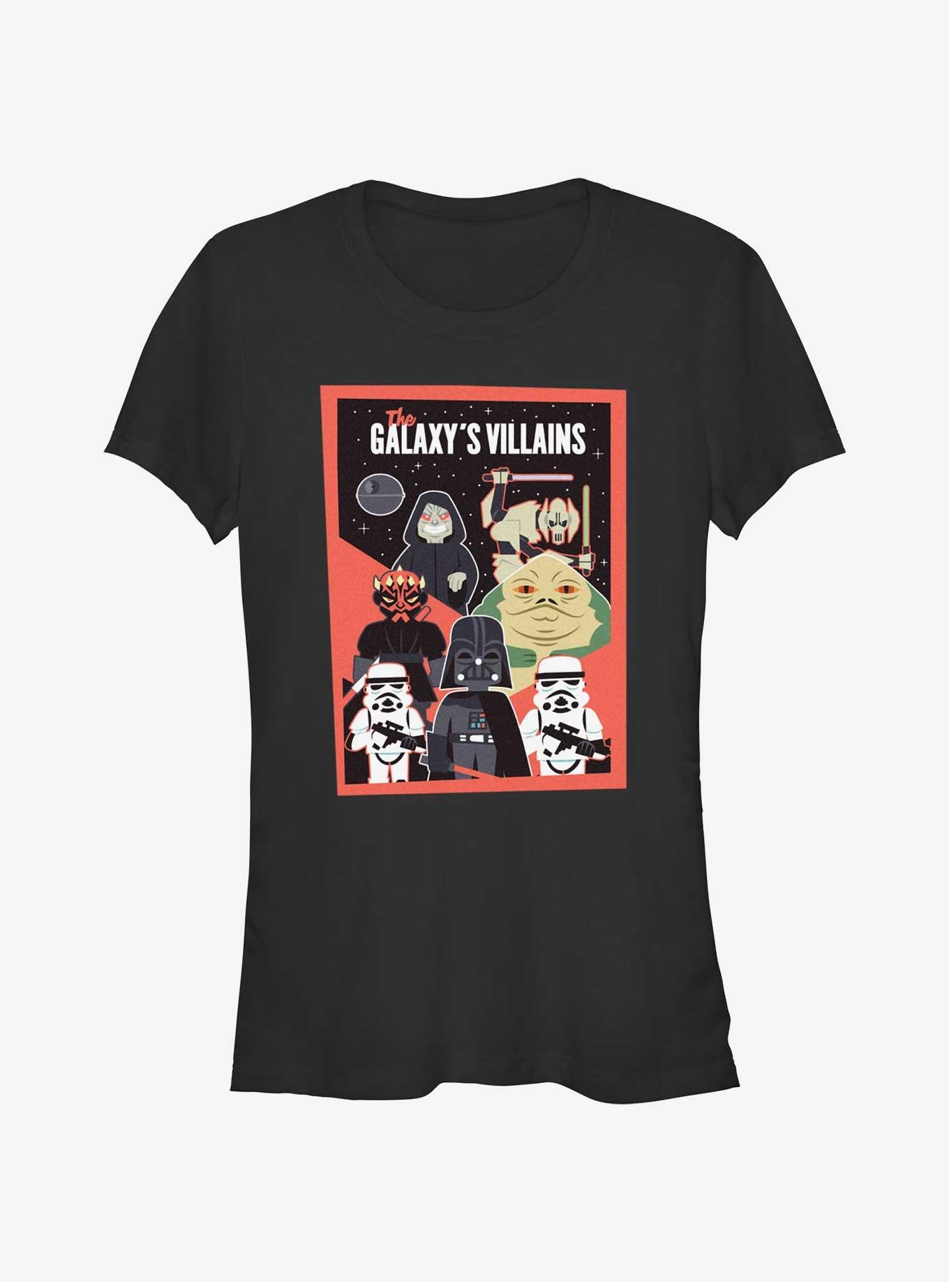 Star Wars Year of the Dark Side Villains Of The Galaxy Girls T-Shirt