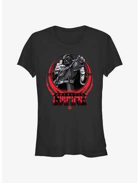 Star Wars Year of the Dark Side Galactic Empire Lockup Girls T-Shirt, , hi-res