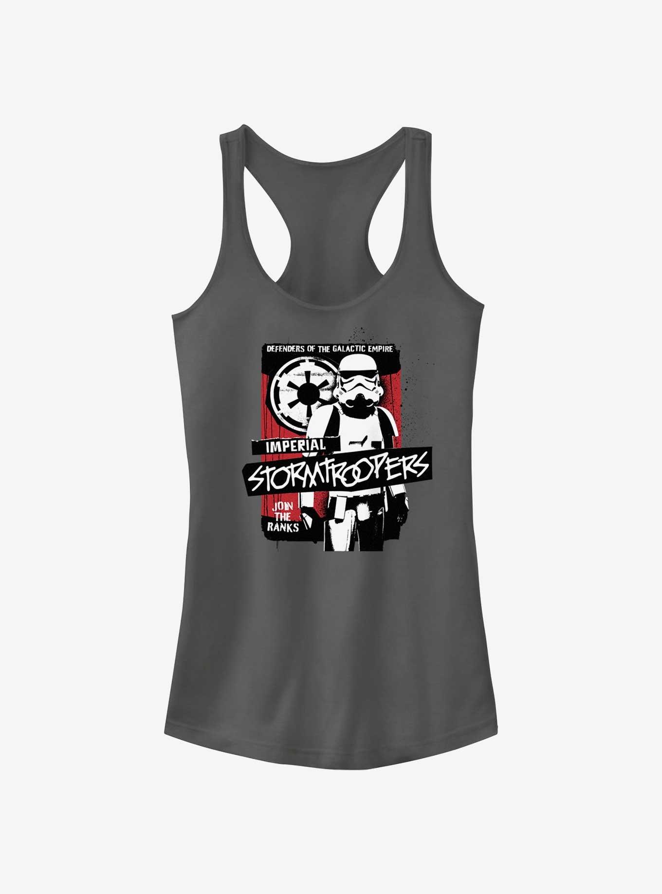 Star Wars Year of the Dark Side Stormtrooper Graffiti Girls Tank, , hi-res
