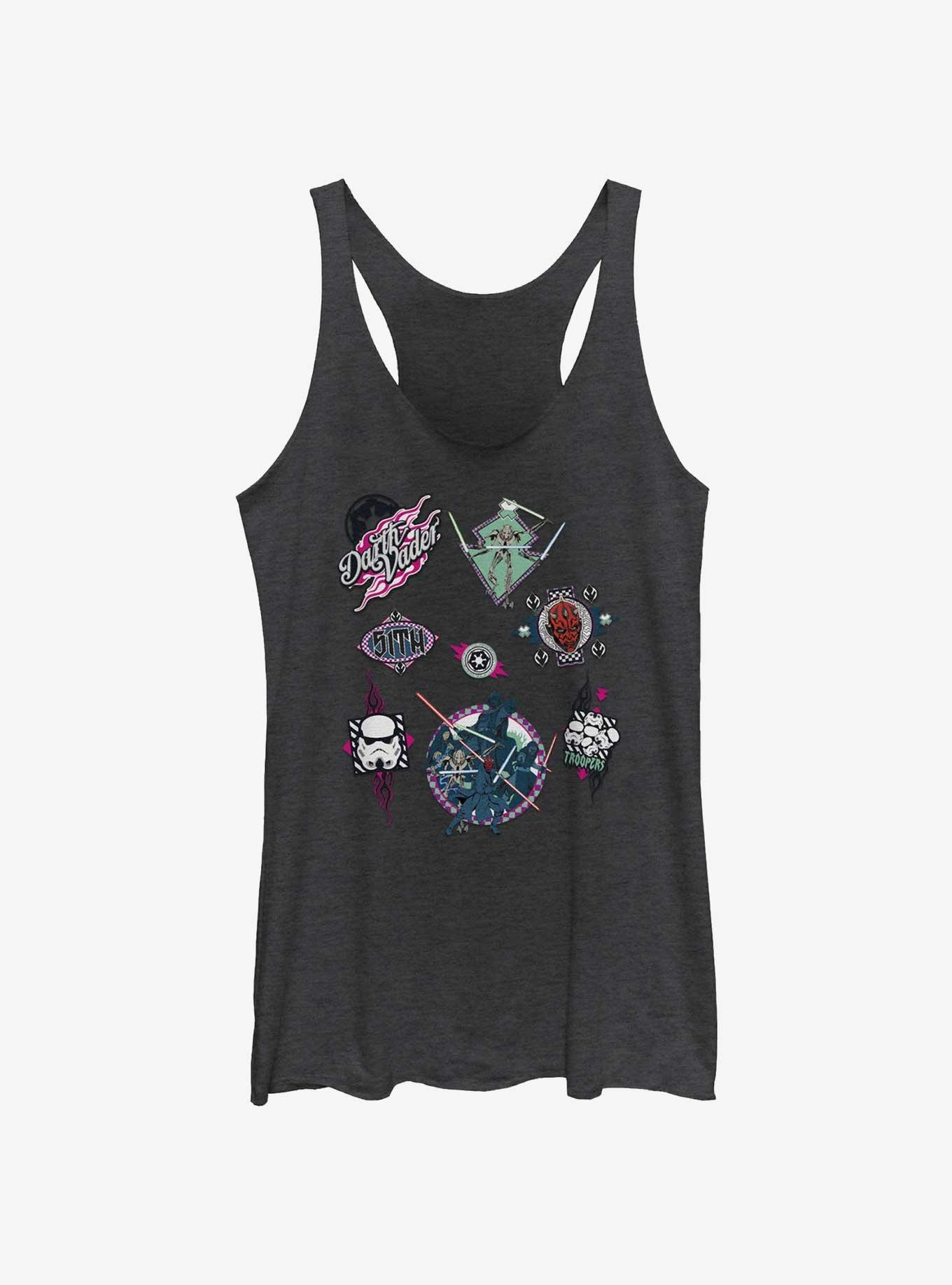 Star Wars Year of the Dark Side Bomber Patches Girls Tank, , hi-res