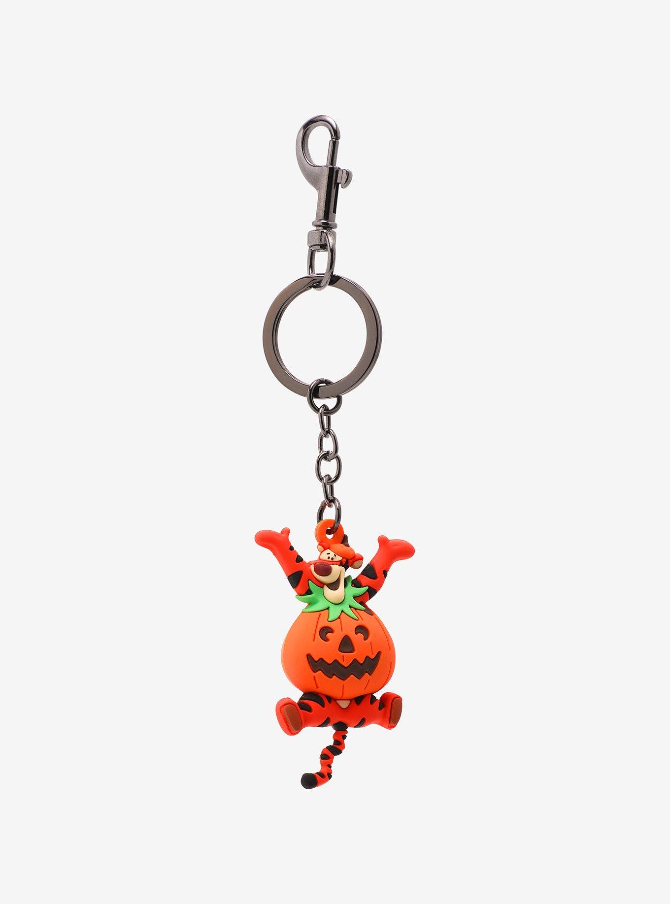 Loungefly Disney Winnie the Pooh Tigger Pumpkin 3D Keychain - BoxLunch Exclusive, , hi-res