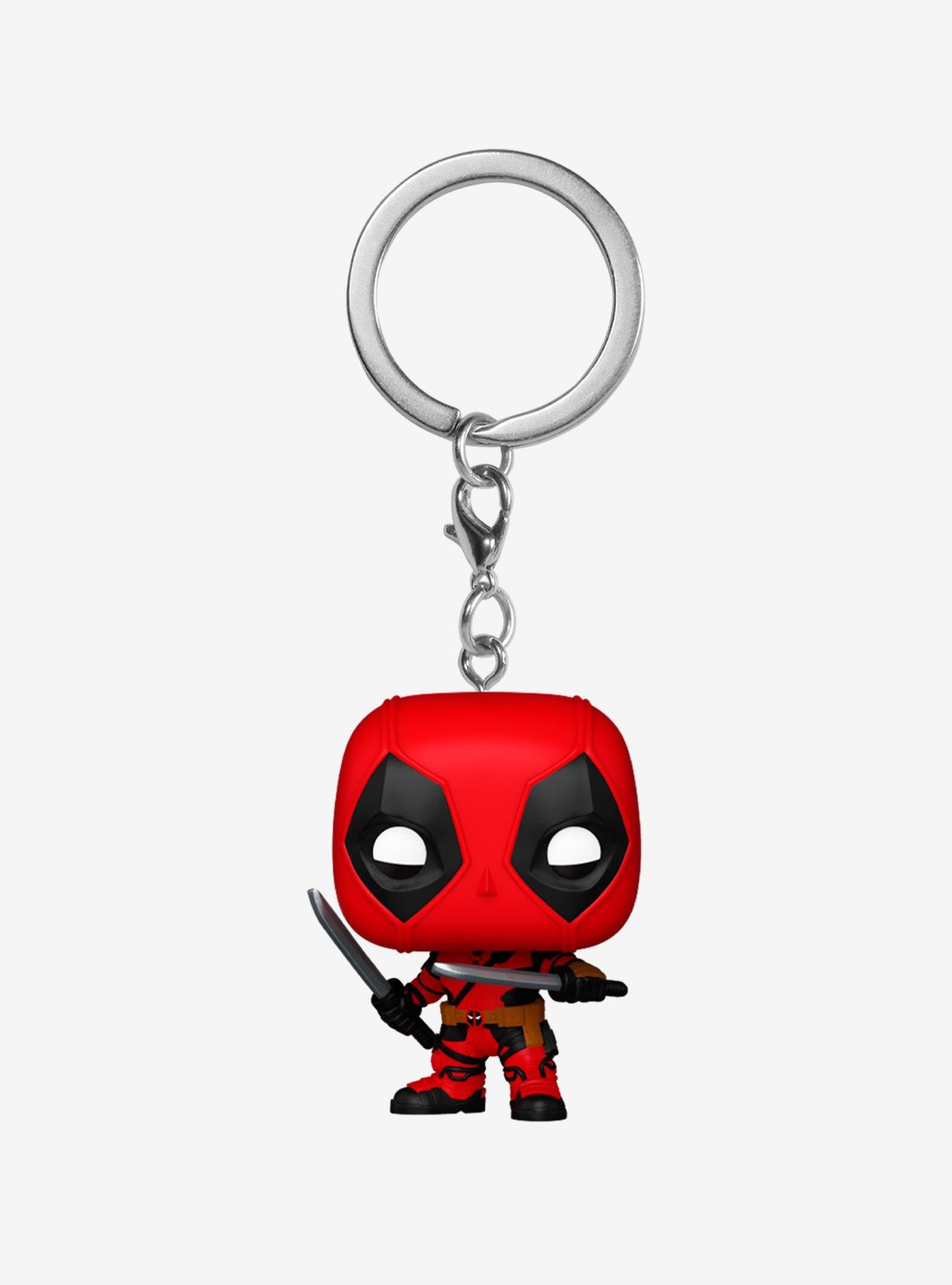 Funko Pocket Pop! Marvel Deadpool & Wolverine Deadpool Vinyl Keychain, , hi-res