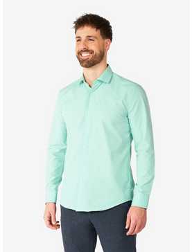 Magic Mint Long Sleeve Button-Up Shirt, , hi-res