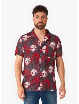 Friday the 13th Short Sleeve Button-Up Shirt, , hi-res