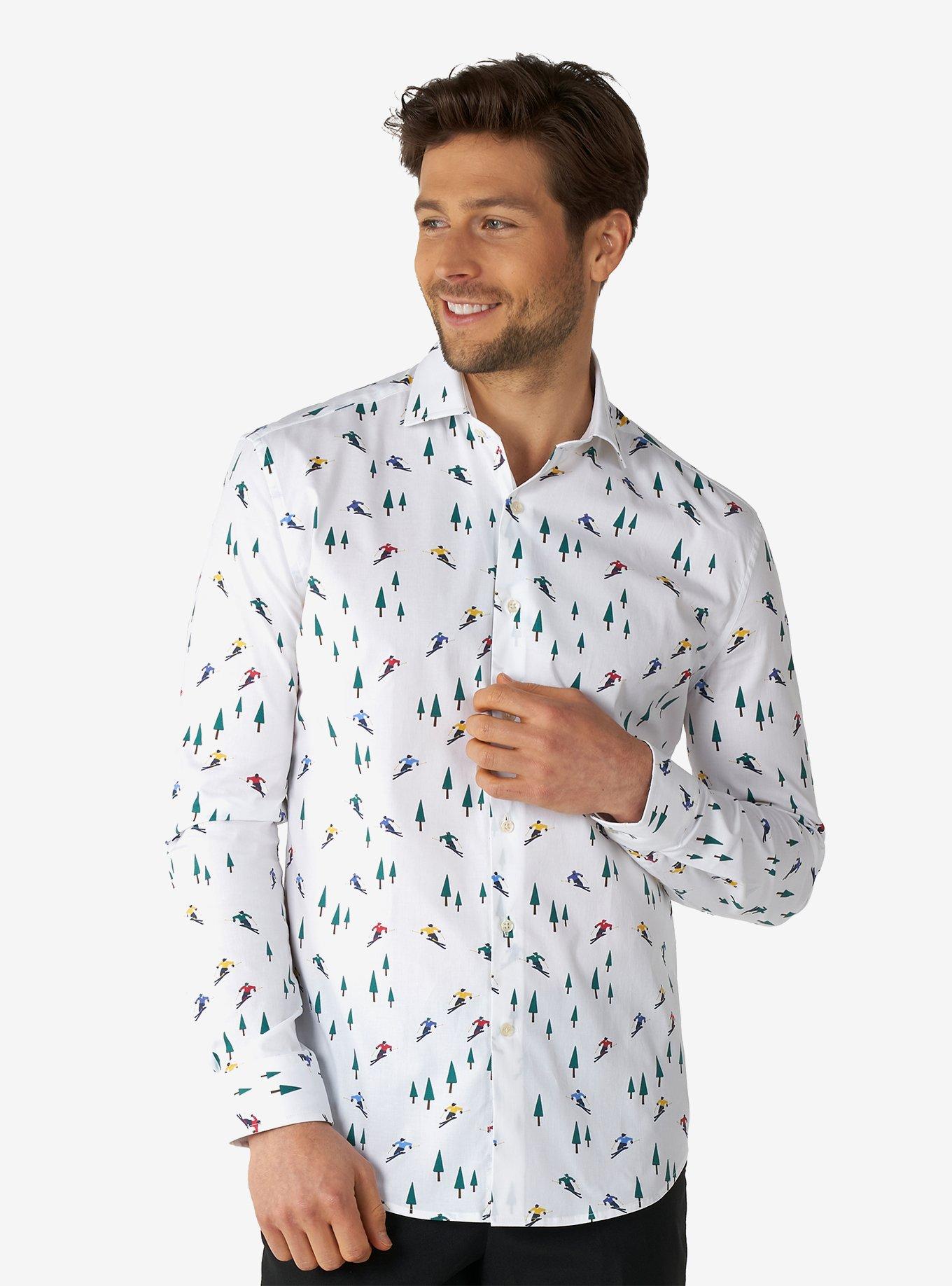 Winter Sprinter Long Sleeve Button-Up Shirt, , hi-res